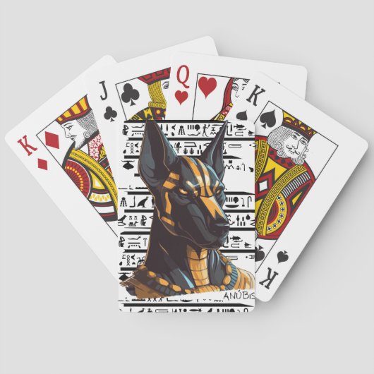 Anubis Playing Cards / Baralho Anúbis トランプ (裏面)