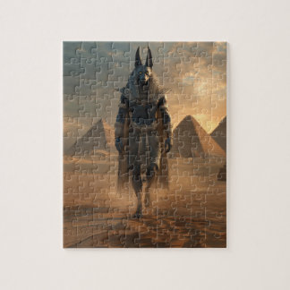 Anubis Puzzle – Egyptian Mythology Wall Art ジグソーパズル