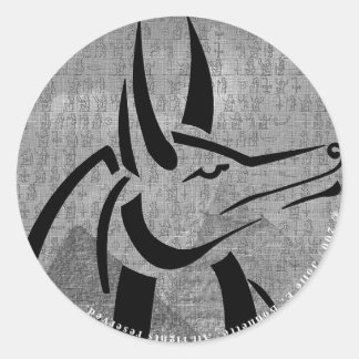 Anubis Roundステッカー ラウンドシール