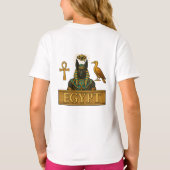 Anubis & Thoth | Egyptian Symbols -  Tシャツ (裏面)