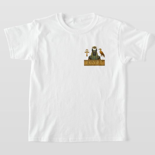 Anubis & Thoth | Egyptian Symbols -  Tシャツ (レイダウン)