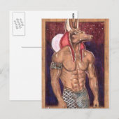 Anubis: www.AriesArtist.com ポストカード (正面/裏面)