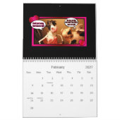 AnUDDERの年は、モオティルダと笑いを交わします カレンダー (2月 2027)