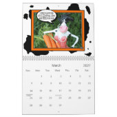 AnUDDERの年は、モオティルダと笑いを交わします カレンダー (3月 2027)