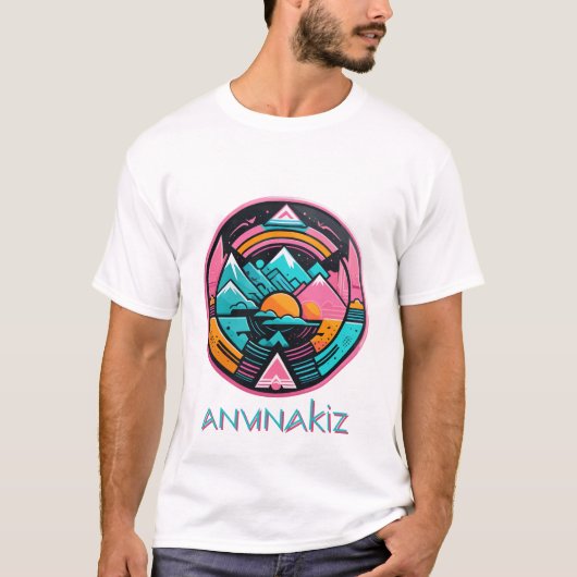 Anunakiz Anunnakiニハルサグの山々 Tシャツ (正面)