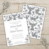 ANUNCIO COLORIDO OTOMI MEXICANO 案内状