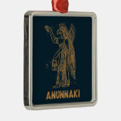Anunnaki古代宇宙飛行士シュメールエイリアン理論家 メタルオーナメント (右)