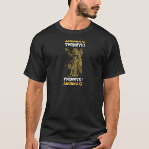 Anunnaki古代宇宙飛行士シュメールエイリアン理論家 Tシャツ