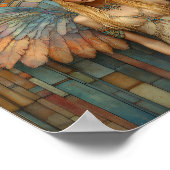 Anunnaki母の女神Ninhursagモザイクアート ポスター (角)