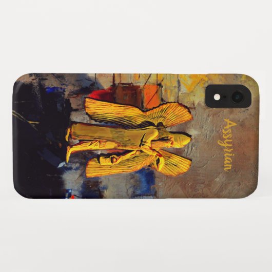 Anunnaki iPhone / iPadケース Case-Mate iPhoneケース (裏面(横))