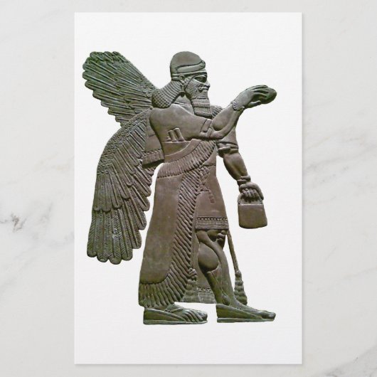 Anunnukiの古代スメル人の外国の地球大気圏外 便箋 (正面)