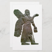 Anunnukiの古代スメル人の外国の地球大気圏外 便箋 (正面/裏面)