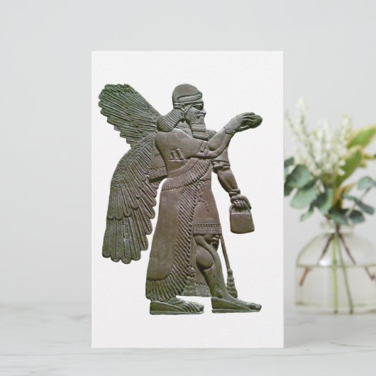 Anunnukiの古代スメル人の外国の地球大気圏外 便箋 (スタンド正面)