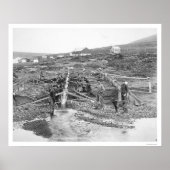 Anvil Creek Gold Mine Alaska 1916 ポスター (正面)