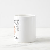 ANXIETEAホワイト11ozセラミックマグカップ コーヒーマグカップ (中央)