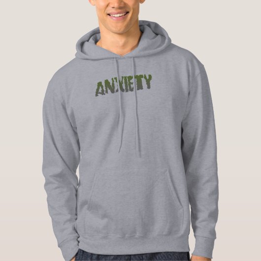 Anxiety Ver 1 Men's Hoodie パーカ (正面)