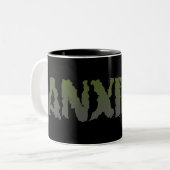 Anxiety Ver 1 Mug ツートーンマグカップ (正面左)