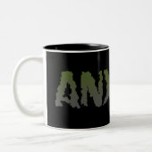 Anxiety Ver 1 Mug ツートーンマグカップ (左)