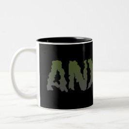 Anxiety Ver 1 Mug ツートーンマグカップ