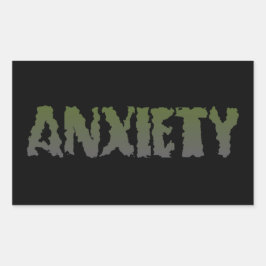Anxiety Ver 1 Sticker 長方形シール