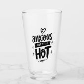 Anxious But Hot タンブラーグラス (正面)