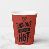 Anxious But Hot 紙コップ (正面)