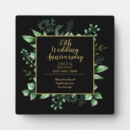 ANYの結婚アニバーサリーギフト – パーソナライズされた フォトプラーク