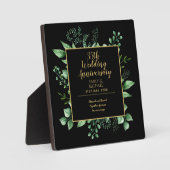 ANYの結婚アニバーサリーギフト – パーソナライズされた フォトプラーク (正面)