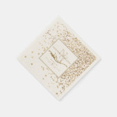 ANYアニバーサリーモノグラムナプキン スタンダードカクテルナプキン (角)