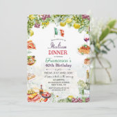 ANYイベント – ディナイタリアンー誕生日招待状 招待状 (スタンド正面)