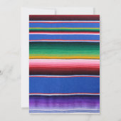 ANYイベント – メキシカンフィエスタパーティの招待状 招待状 (裏面)