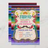ANYイベント – メキシカンフィエスタパーティの招待状 招待状 (正面/裏面)