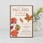 ANYイベント-秋紅葉招待状 招待状 (スタンド正面)