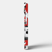 ANYカスタムカラー女の子のサッカーボール Case-Mate iPhoneケース (裏面 / 左)