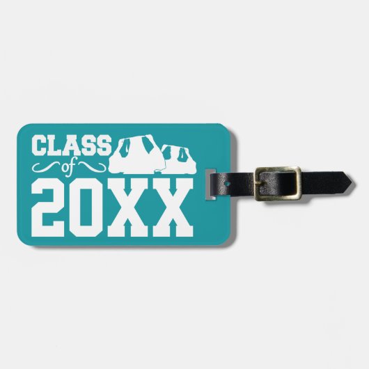 ANY年のクラスのカスタム荷物札 ラゲッジタグ (正面横)