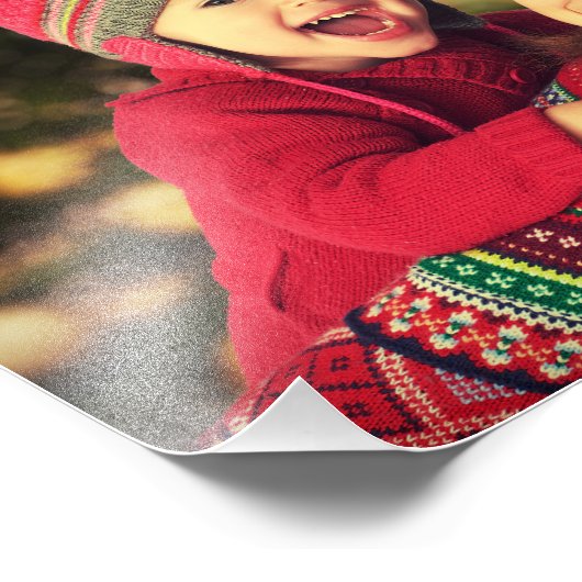 Any 8x10 Personalized Dated Photo Print フォトプリント (角)