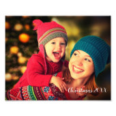 Any 8x10 Personalized Dated Photo Print フォトプリント (正面)