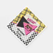 ANY AGEレトロ90sプレイド&千鳥格子のパーティー スタンダードランチョンナプキン (角)