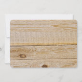 ANY AGE鹿トラック写真誕生日招待状 招待状 (裏面)