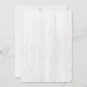 ANY AGE – ウッドランド動物誕生日招待状 招待状 (裏面)