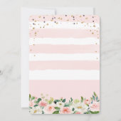 ANY AGE – エレファントガール誕生日招待状 招待状 (裏面)