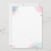 ANY AGE – キャンディテーマ誕生日招待状 招待状 (裏面)