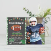 ANY AGE – サッカーの誕生日パーティーへの招待 招待状 (スタンド正面)