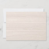 ANY AGE – トラクター誕生日フォト招待状 招待状 (裏面)