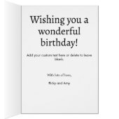 Any Age フェミニン Pink 7 Photo Collage誕生日 (内側 (右))