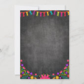 ANY AGE – ラマフローラ誕生日招待状 招待状 (裏面)