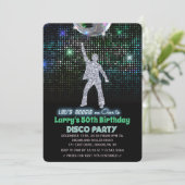 ANY AGE -レトロディスコ誕生日パーティー 招待状 (スタンド正面)