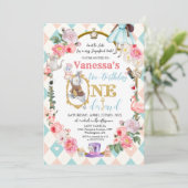 ANY AGE – ワンダーランドのアフリカ系アメリカ人アリス 招待状 (スタンド正面)