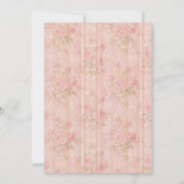 ANY AGE -ヴィンテージフローラ誕生日招待状 招待状 (裏面)