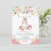 ANY AGE – 一部のバニー誕生日招待状 招待状 (スタンド正面)